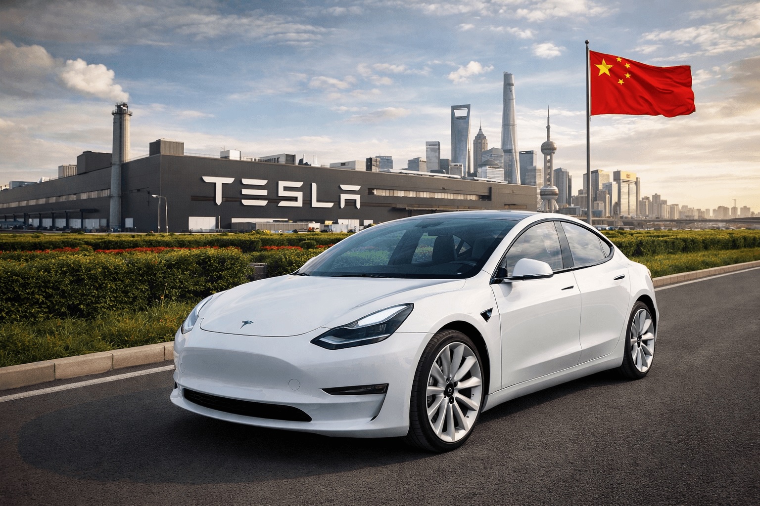 Tesla v Číne – investícia v čase obchodnej vojny